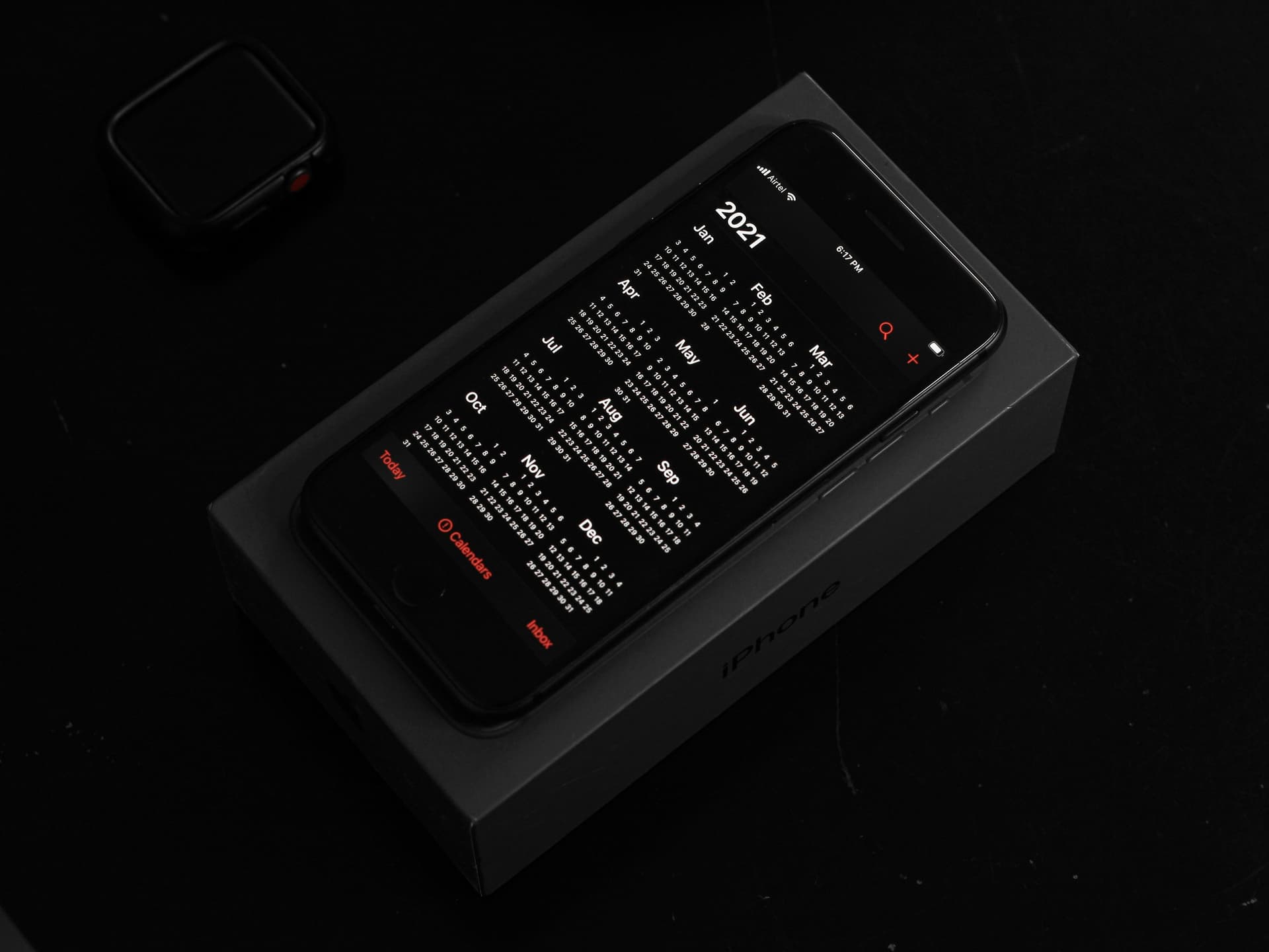 google calendar dark mode